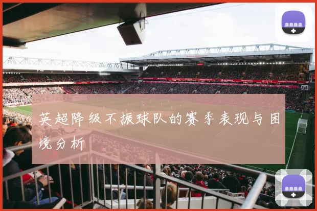 英超降级不振球队的赛季表现与困境分析